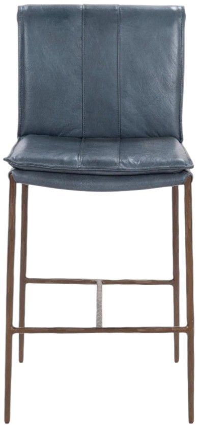 Classic Home Mayer Ocean Blue Counter Stool-2