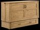 Night & Day Furniture™ Poppy Harvest Brown Murphy Cabinet -0