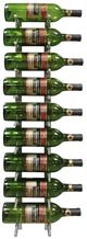 Vinotemp® Epicureanist 9 Bottle Stainless Steel Peg Wine Rack -3