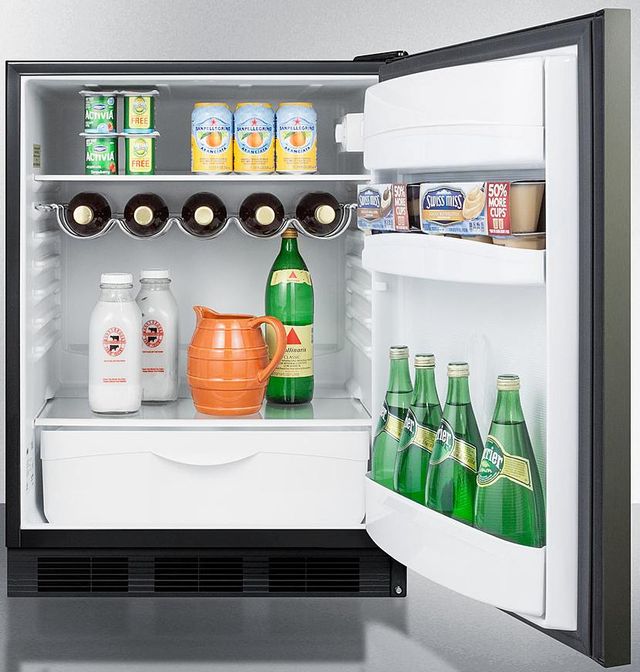Summit® 5.5 Cu. Ft. Stainless Steel Under the Counter Refrigerator-3