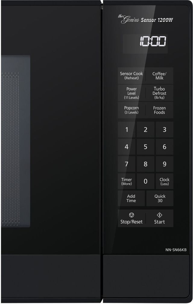 Panasonic® 1.2 Cu. Ft. Black Countertop Microwave-1