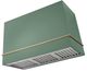 AGA Loge 48" Matte Black Wall Mounted Range Hood with Polished Chrome Trim-0