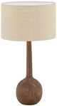 Dovetail Furniture Noa Medium Brown Table Lamp-0