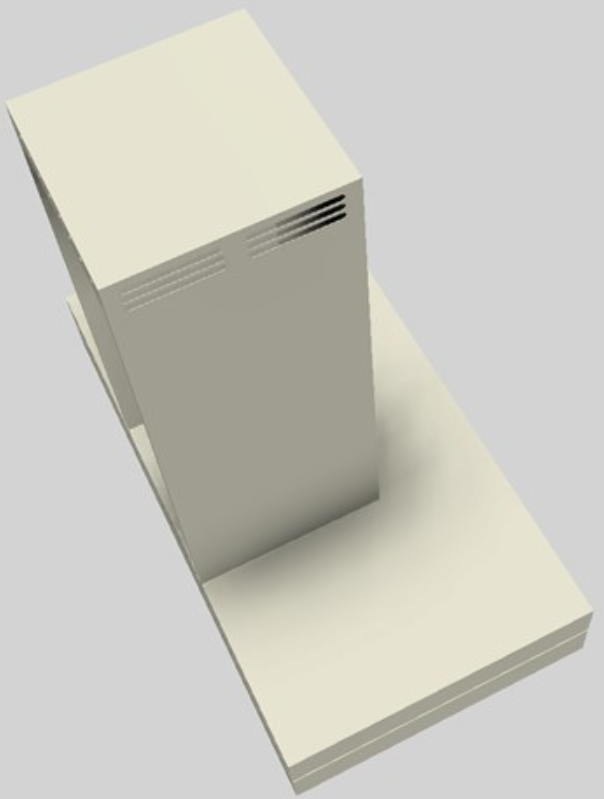Vent-A-Hood® 36" Biscuit Duct Free Wall Mounted Range Hood-2