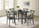ACME Furniture Kendric Rustic Gray Dining Table-1