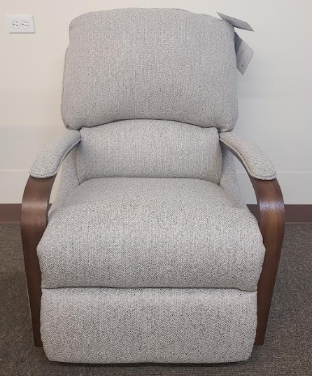 Flexsteel® Woodlawn Rocking Recliner in a Cobblestone Fabric-0