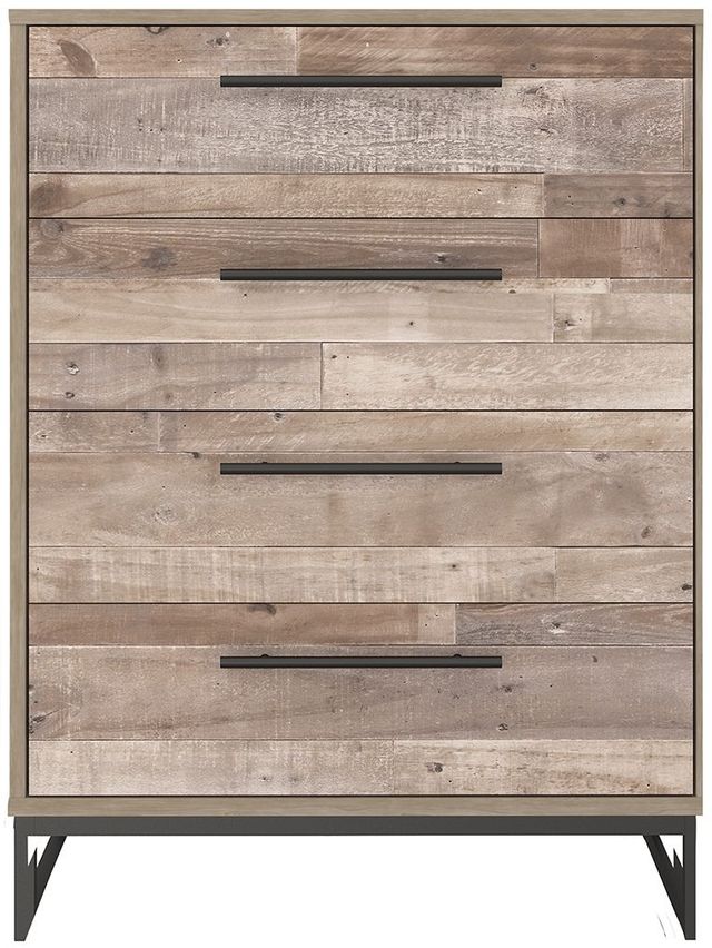 Signature Design by Ashley® Neilsville Whitewash Four Drawer Chest-1