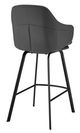Armen Living Brigden Gray 26" Counter Stool-3