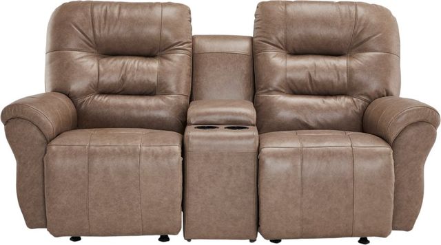 Best® Home Furnishings Customizable Unity Leather Power Titl Headrest Rocker Loveseat with Console-3