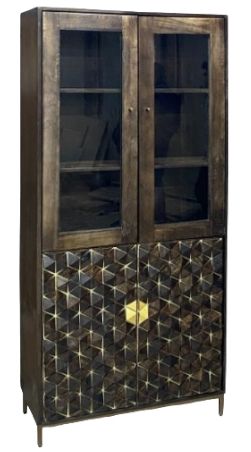 Jaipur Furniture PDR Range Dark Brown Cabinet-0