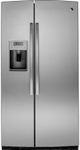 GE Profile™ Series 25.26 Cu. Ft. Stainless Steel Side-by-Side Refrigerator-0