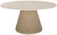 Uttermost® Cardoso Cerused Wheat/White Concrete/Wicker Indoor-Outdoor Dining Table-0