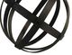 A & B Home 2-Piece Black Decorative Bamboo Ball Set-1
