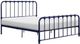 Mazin Furniture Bethany Navy Blue Queen Bed-1