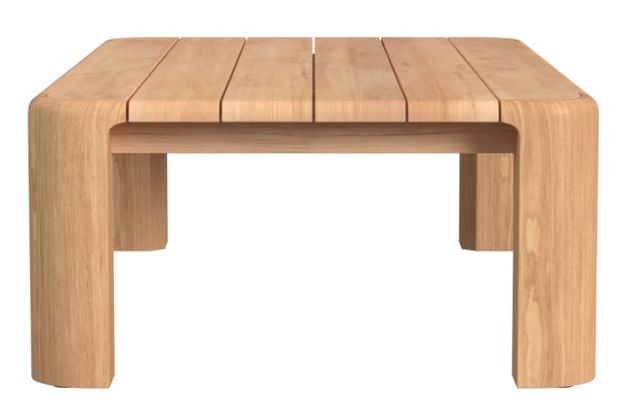 Sunset West Natural Teak Outdoor Coffee Table-2