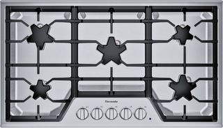 Thermador® Masterpiece® 36" Stainless Steel Natural Gas Cooktop
