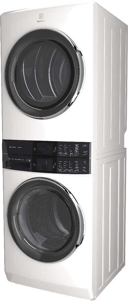 Electrolux Laundry Tower™ White Electric Laundry Center, 5.2 Cu. Ft. Washer, 8.0 Cu. Ft. Dryer-2