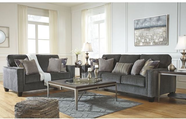 Benchcraft® Gavril Smoke Sofa-4