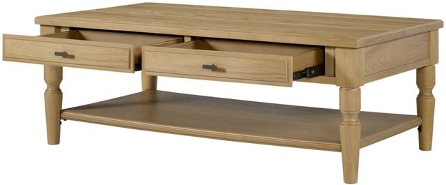 Bernards Tarrington Cashew Cocktail Table-4