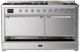 Ilve® Majestic III 60" Stainless Steel Pro Style Dual Fuel Liquid Propane Range with Solid Door and Chrome Trim-2
