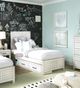 Legacy Kids Teen Summer Camp Stone Path Gray Twin Youth Panel Bed-0