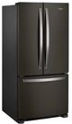 Whirlpool® 33" 22.1 Cu. Ft. Fingerprint Resistant Black Stainless Steel Freestanding French Door Refrigerator-2