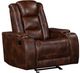 New Classic® Home Furnishings Chester Brown Manual Glider Recliner-0