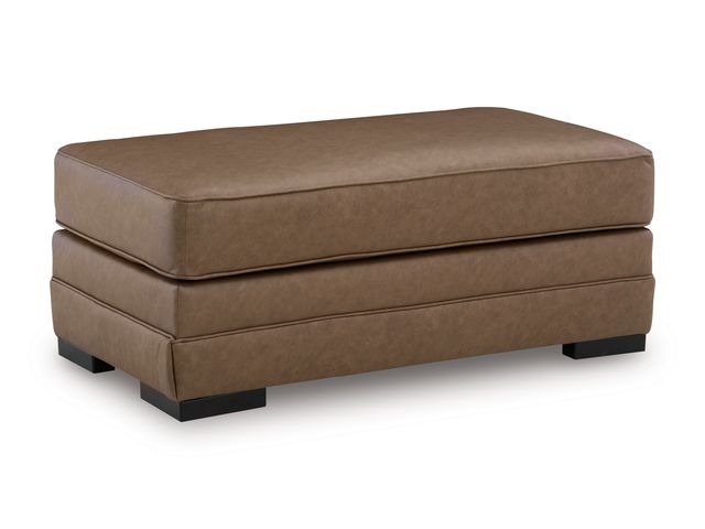 Benchcraft® VillaCourt Caramel Ottoman-0