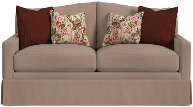 Flexsteel® Customizable Lottie Skirted Loveseat-1