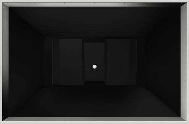 Vent-A-Hood® 42" Black Island Liner Insert-2