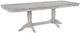 Winners Only® Ridgewood Oat Top Trestle Dining Table with Gray Base-0