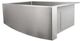 ZLINE Zermatt 30" Stainless Steel Farmhouse Apron Mount Single Bowl Kitchen Sink with Bottom Grid-2