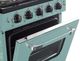 Unique® Appliances Classic Retro 24" Ocean Mist Turquoise Freestanding Gas Range-4