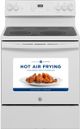 GE® 30" White Freestanding Electric Range-1