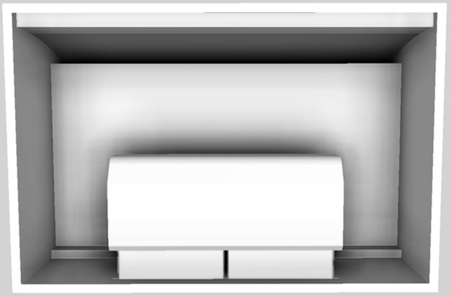 Vent-A-Hood® 36" White Wall Mounted Range Hood-3