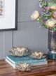 A & B Home Gold Lotus Candle Holders-4