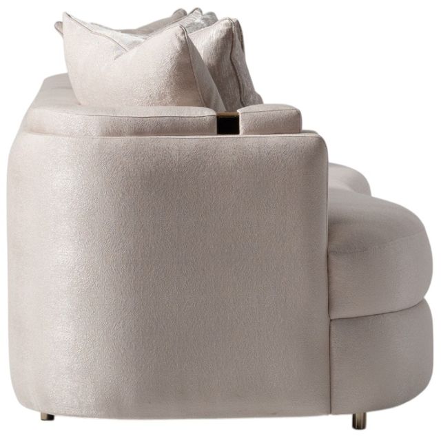 Michael Amini® Carmela Mansion Almond/Gold Sofa-3