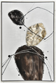 Moe's Home Collection Gold Stone Abstract I-0