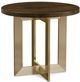 Bassett® Furniture BenchMade Andover 28'' Maple End Table-0