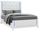 Global Furniture USA Alina White Queen Panel Bed-0