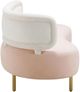TOV Furniture Tischa Blush/Cream Sofa-4