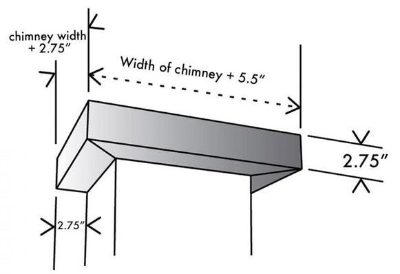 ZLINE Satin Stainless Steel Crown Molding-1
