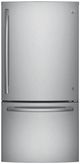 GE® Series 24.9 Cu. Ft. Stainless Steel Bottom Freezer Refrigerator-0
