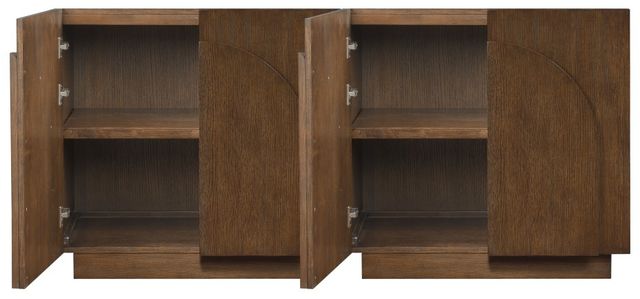 Meridian Furniture Navona 2-Piece Brown Walnut Sideboard Set-2