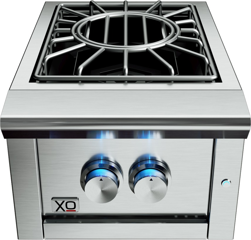 XO 16 Stainless Steel Natural Gas Power Side Burner