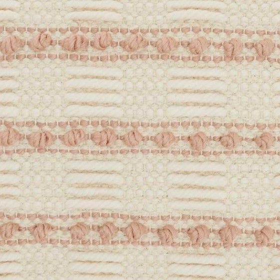Nourison Home™ Lifestyle Blush Woven Lines And Dots Throw Pillow-3