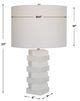 Uttermost® Ascent White Table Lamp-2