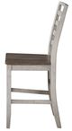 Steve Silver Co.® Abacus Smoky Alabaster/Smoky Honey Counter Chair-3