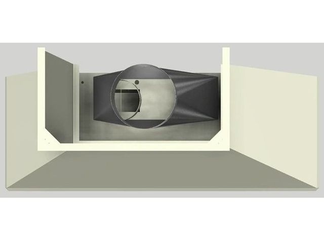 Vent-A-Hood® 66" Biscuit Wall Hood-2