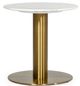 VIG Furniture Modrest Fairway Gold/White End Table-1